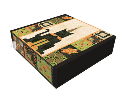 PURRFECT HALLOWEEN BOXED QUILT KIT by Teresa Kogut for Riley Blake Designs, Toad Hollow Fabrics