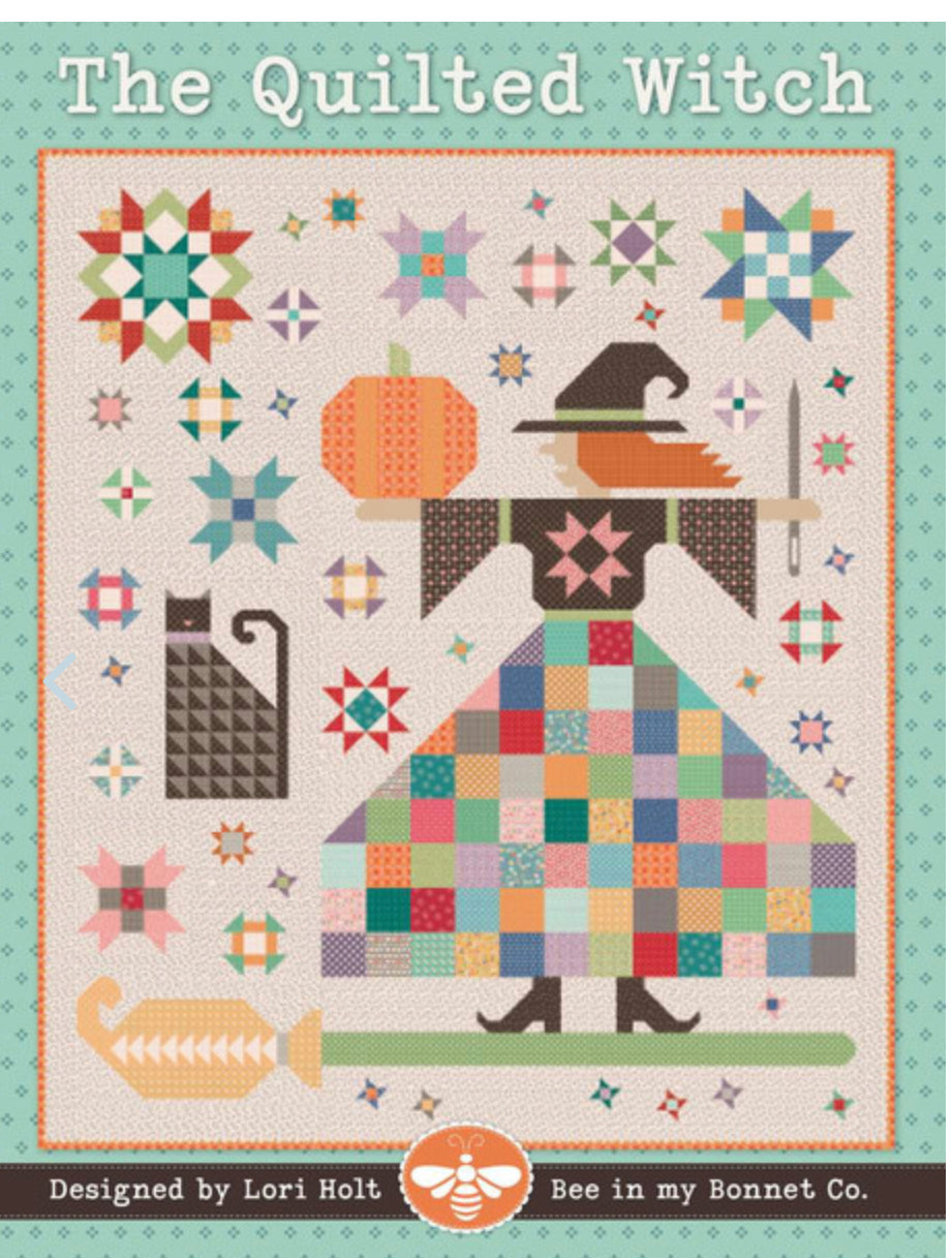 THE QUILTED WITCH QUILT PATTERN by Lori Holt for It’s Sew Emma, Toad Hollow Fabrics