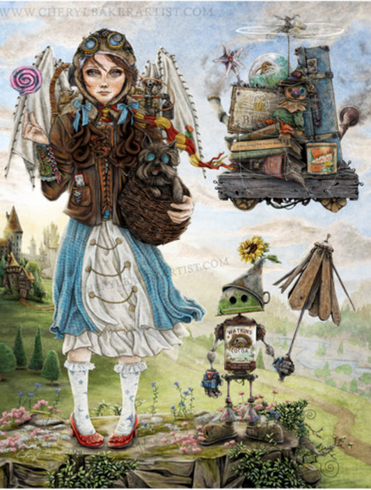 DOROTHY GOES TO MAGIC SCHOOL by Cheryl Baker, The Olde Curiosity Shoppe, Toad Hollow