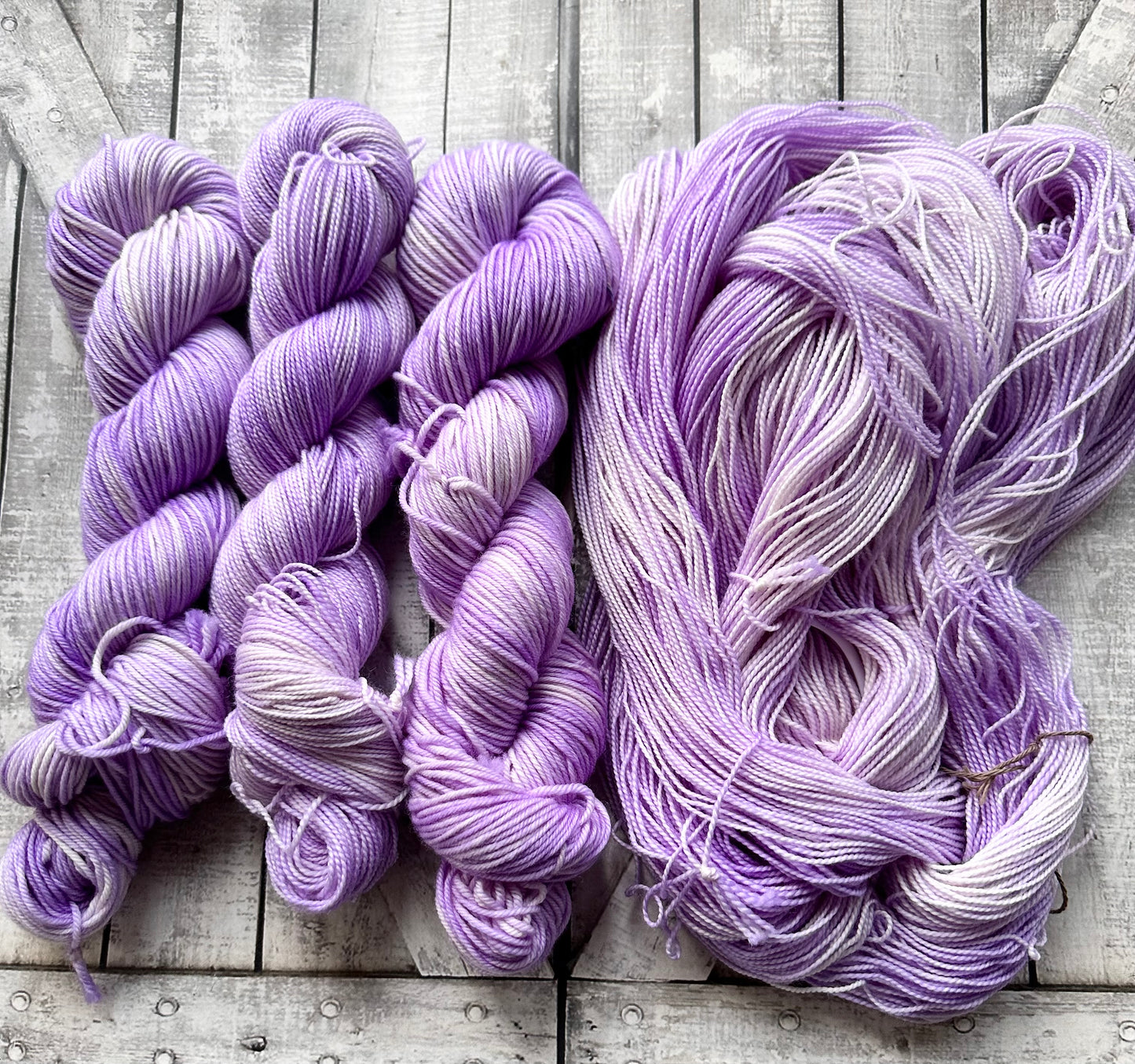 SPRING VIOLETS, Toad Hollow Yarns