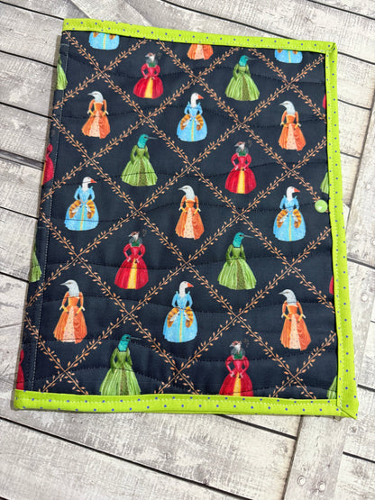 TUDOR BIRDS Project Bags, knitting bags, cross stitch bags, portfolio bags, Toad Hollow
