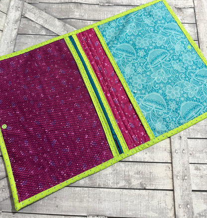 TUDOR BIRDS Project Bags, knitting bags, cross stitch bags, portfolio bags, Toad Hollow