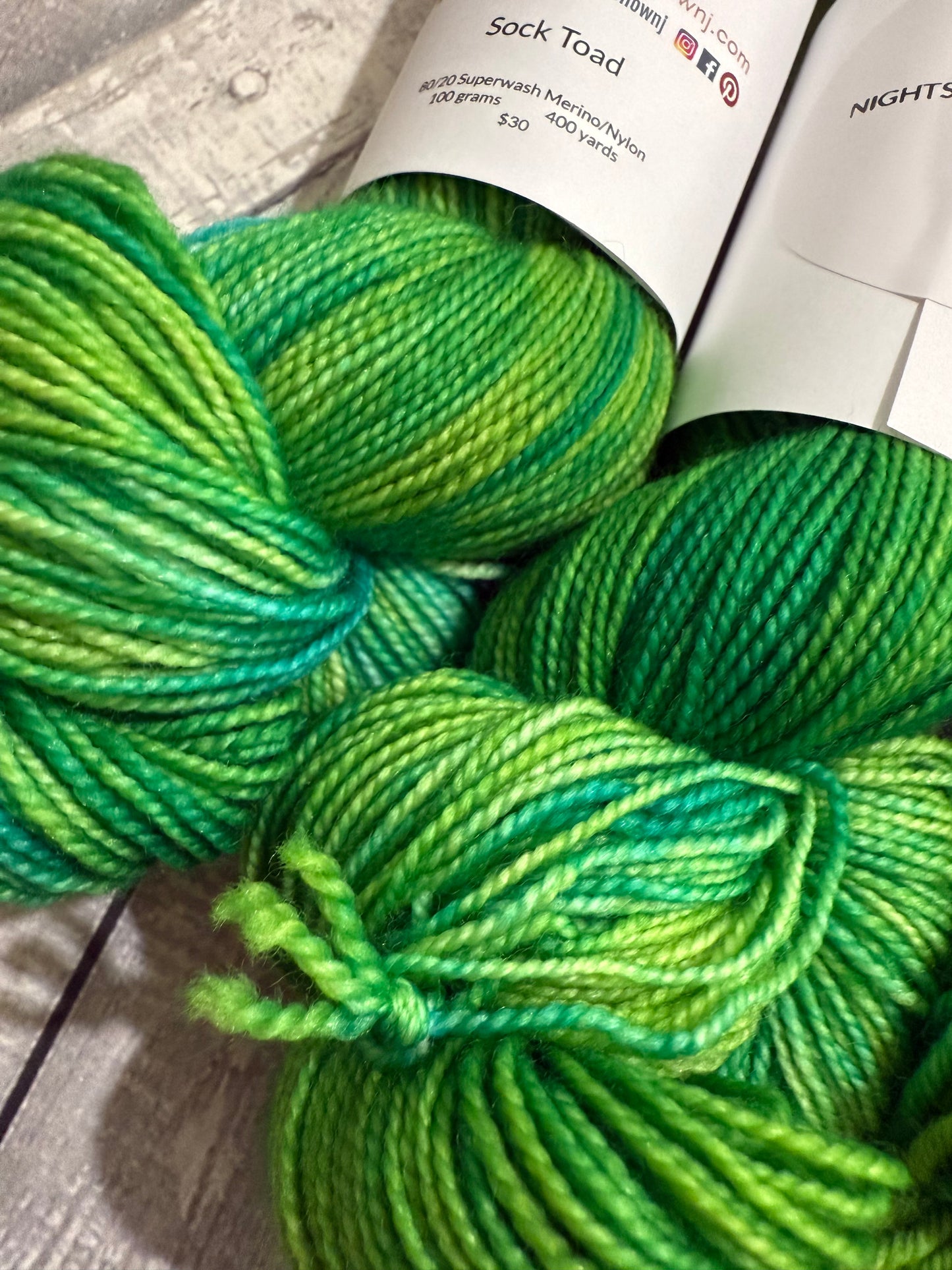 IVY - Nightshade Collection, Toad Hollow Yarns