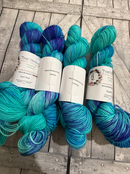 TABITHA - Nightshade Collection, Toad Hollow Yarns