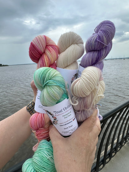 BEACHCOMBER Full Skein collection, Toad Hollow Yarns