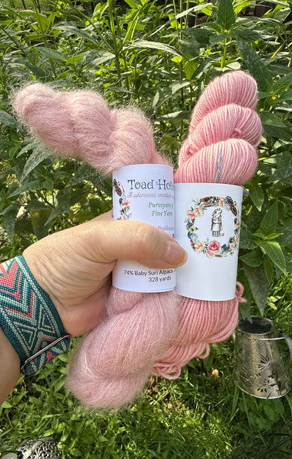 TO GRANDMOTHER’S HOUSE - Hand Dyed Yarn, Toad Hollow yarns