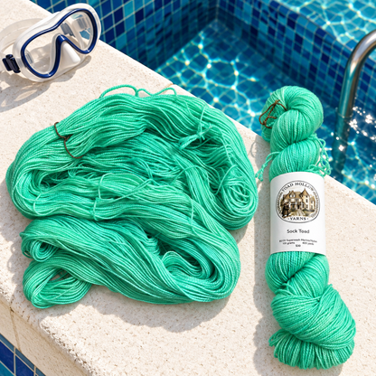 Into the Deep skeined and unspooled styled by the pool