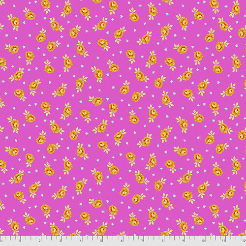 BABY BUDS - WONDER - Curiouser and Curiouser by Tula Pink, Alice in Wonderland, 100% Cotton, Toad Hollow Fabrics