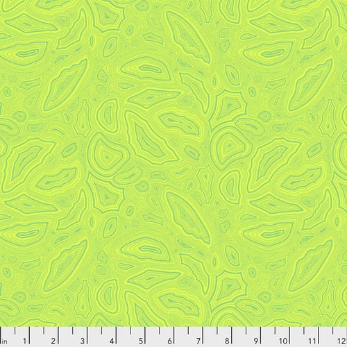 MINERAL PERIDOT - True Colors by Tula Pink, 100% Cotton, Toad Hollow Fabrics