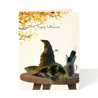 BEWITCHED - Halloween Greeting Card, The Olde Curiosity Shoppe