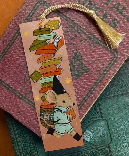 BOOKSWORTH THE MOUSE Double Sided Bookmark