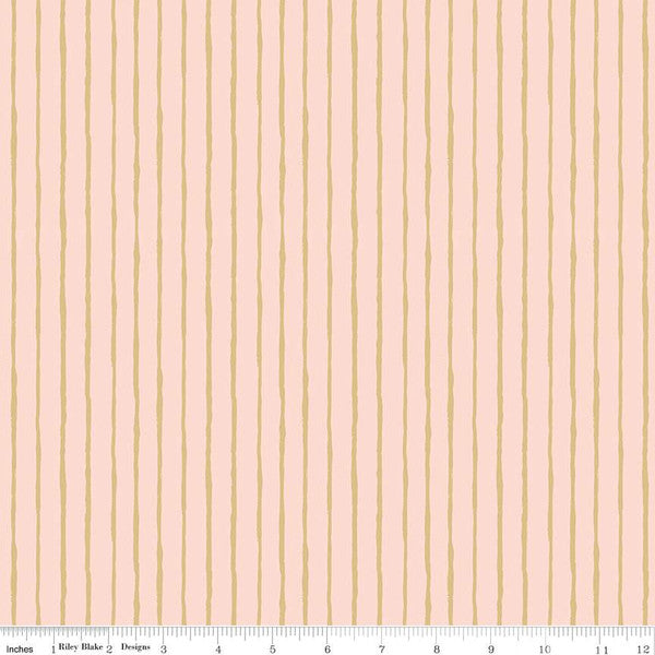 DREAM WORLD PINK STRIPES  from Riley Blake Designs, Toad Hollow Fabrics