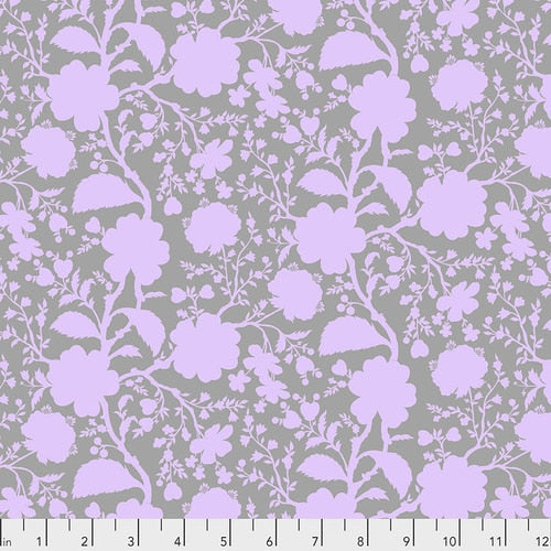 WILDFLOWER HYDRANGEA - True Colors by Tula Pink, 100% Cotton, Toad Hollow Fabrics