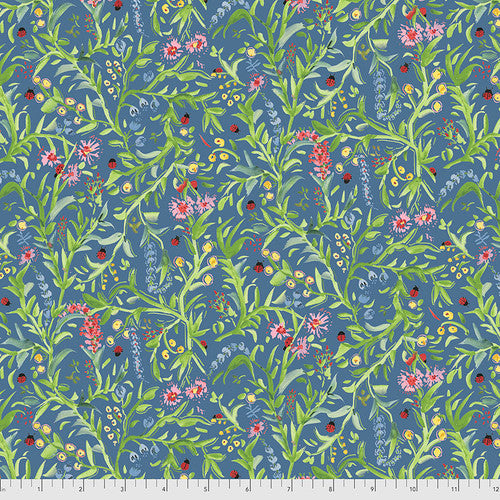 LADYBUG GARDEN from the LADYBIRD Collection by Dena Designs, 100% Cotton, Toad Hollow Fabrics