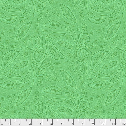 MINERAL EMERALD - True Colors by Tula Pink, 100% Cotton, Toad Hollow Fabrics
