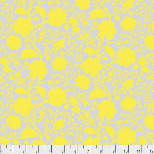 WILDFLOWER DAISY - True Colors by Tula Pink, 100% Cotton, Toad Hollow Fabrics