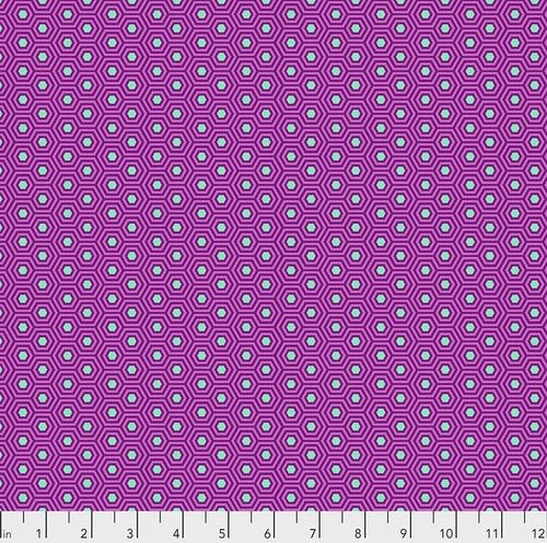 HEXY - THISTLE - True Colors by Tula Pink, 100% Cotton, Toad Hollow Fabrics