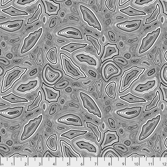 MINERAL PAPER - Linework by Tula Pink, 100% Cotton, Toad Hollow Fabrics