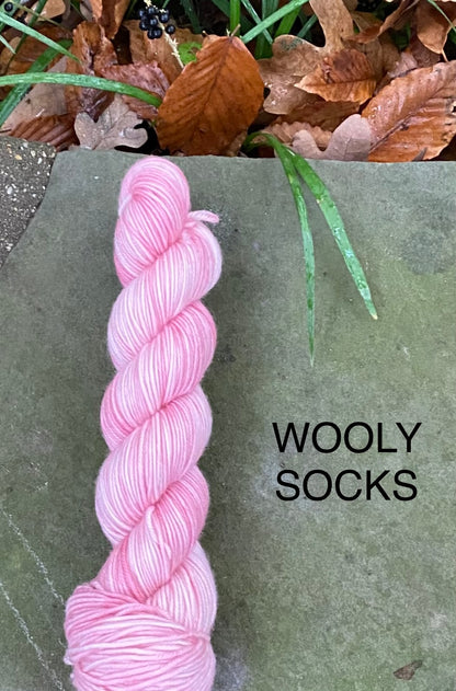 WOOLY SOCKS - The Winter at The Hollow Collection - Hand Dyed Yarn, Toad Hollow yarns